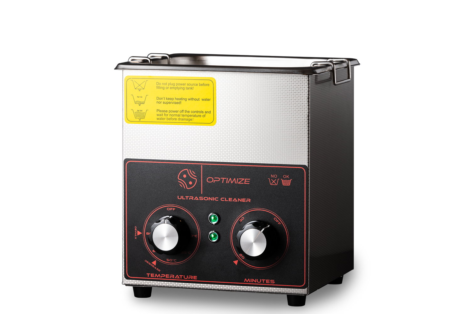 Optimize ultrasonic bath